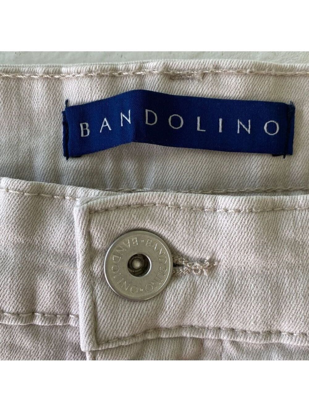 BANDOLINA Jean Cream Size 16 - Picture 3 of 8